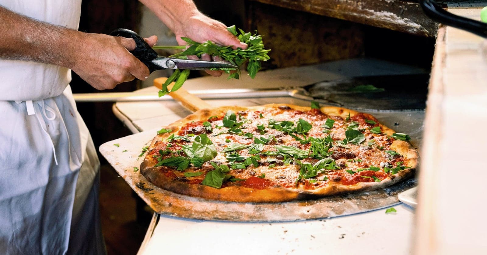 Regular Slice at Di Fara Pizza