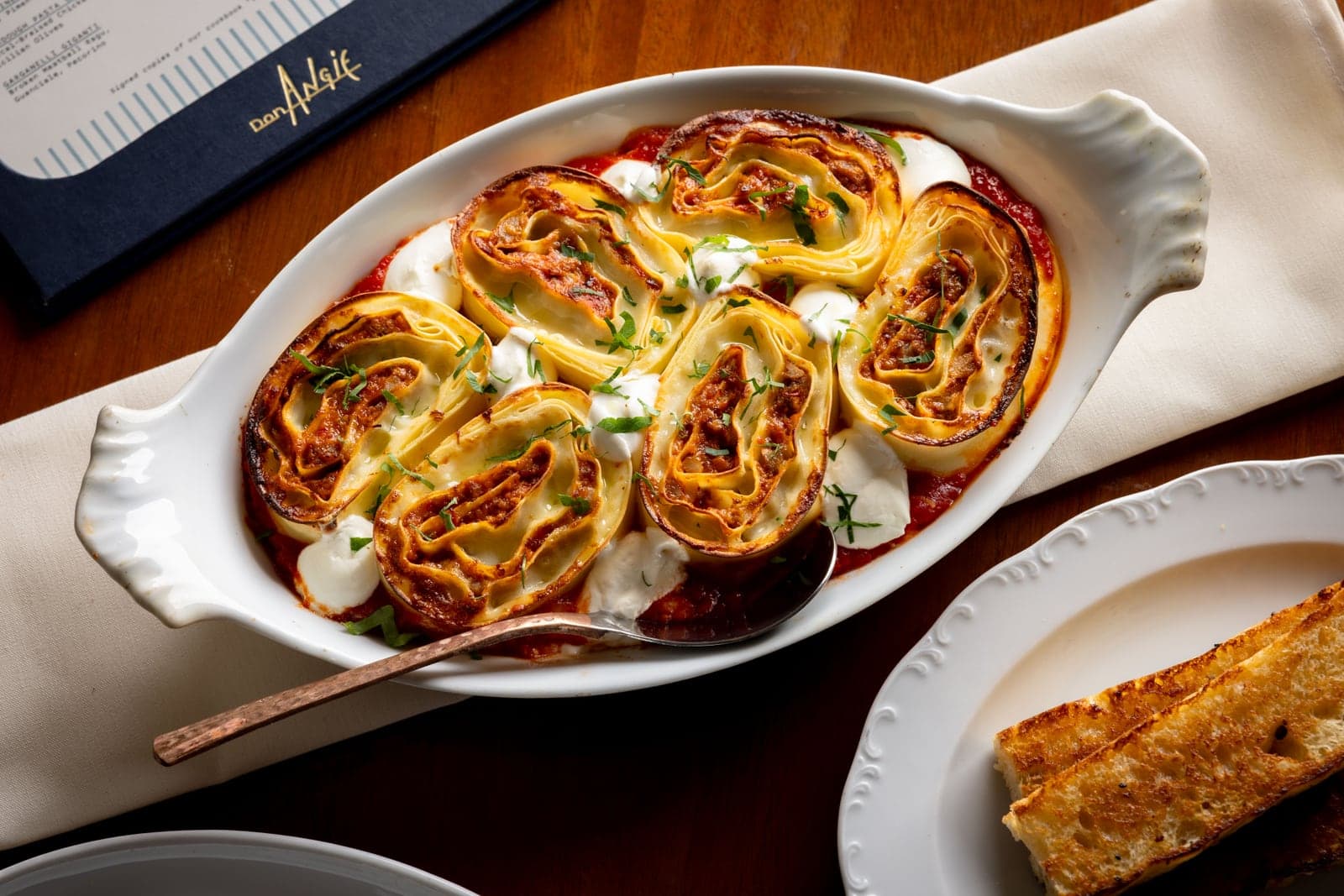 Lasagna for Two at Don Angie