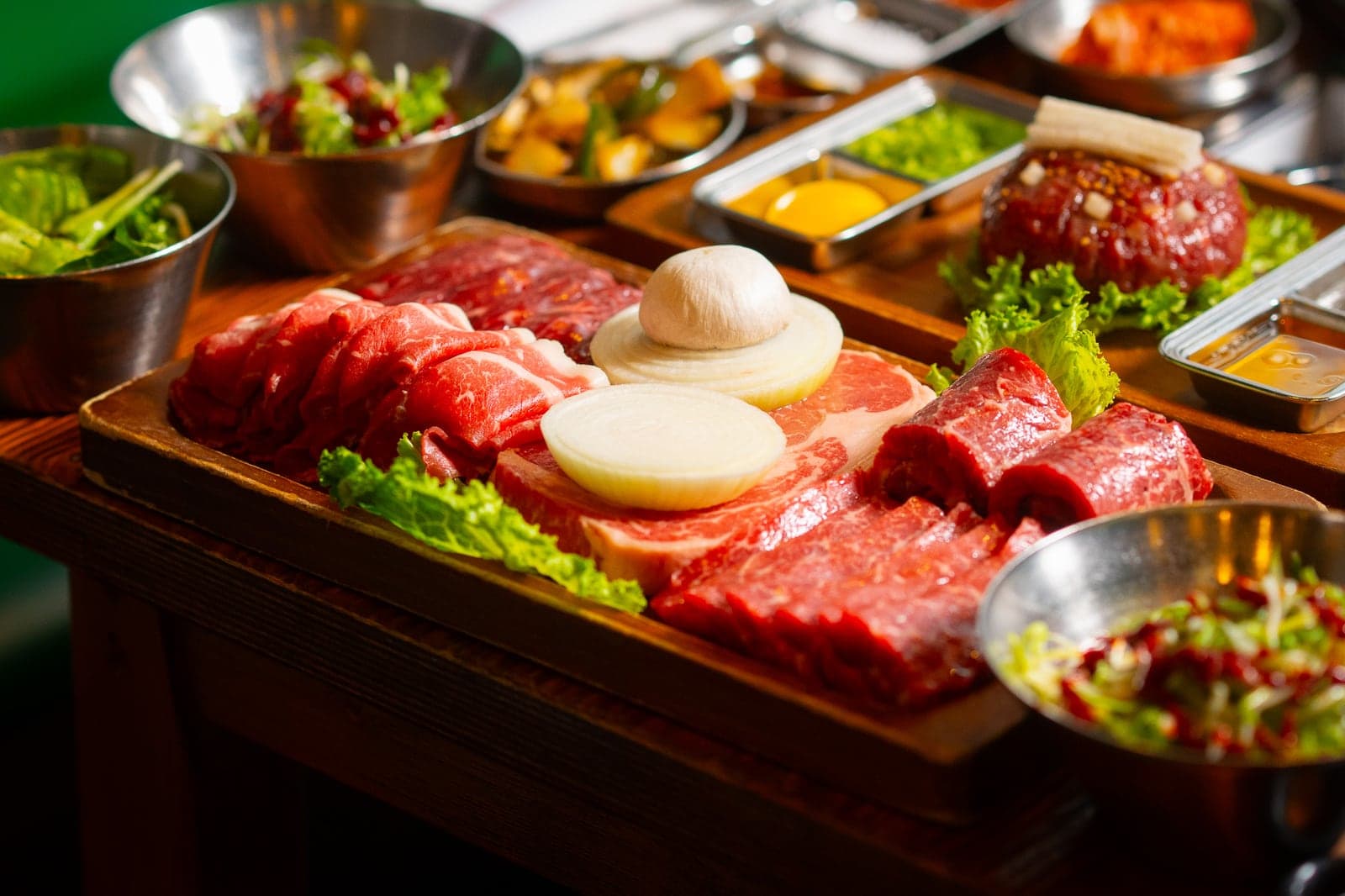 Beef Platter at Jongro BBQ