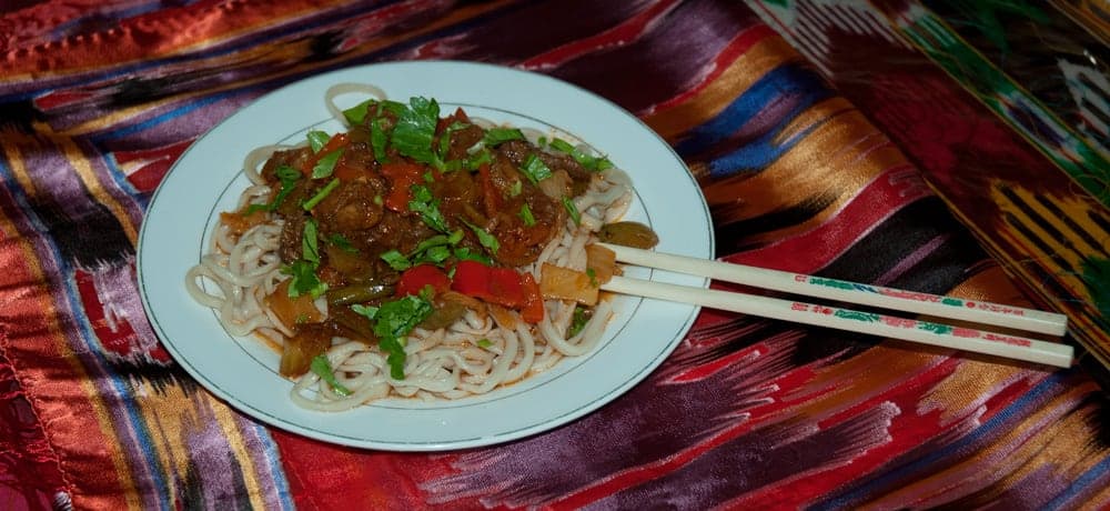 Lagman at Kashkar Cafe