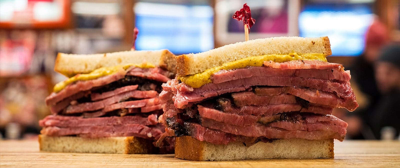 Pastrami on Rye at Katz's Delicatessen