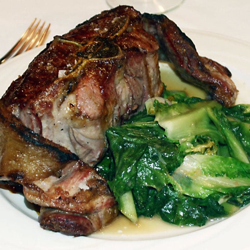 Mutton Chop at Keens Steakhouse