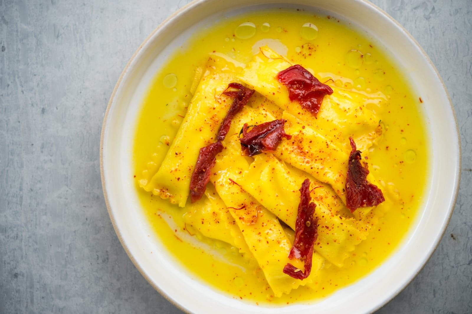Sheep's Milk Cheese Agnolotti at Lilia