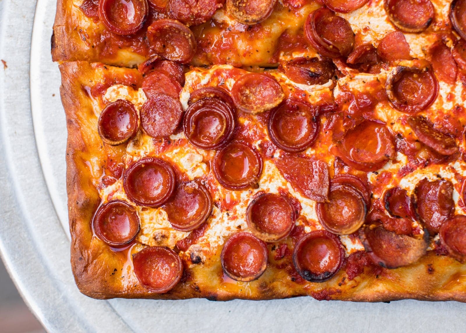 Spicy Spring at Prince Street Pizza