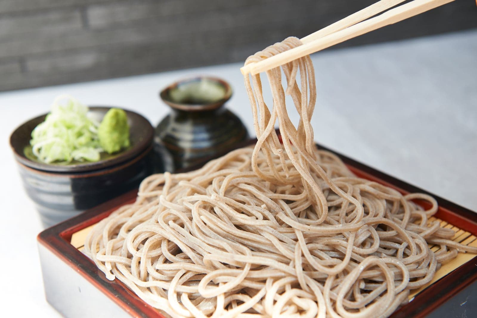 Zaru Soba at Restaurant Nippon