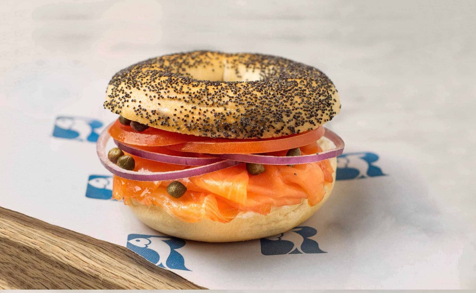 Classic Bagel & Lox Sandwich at Russ & Daughters