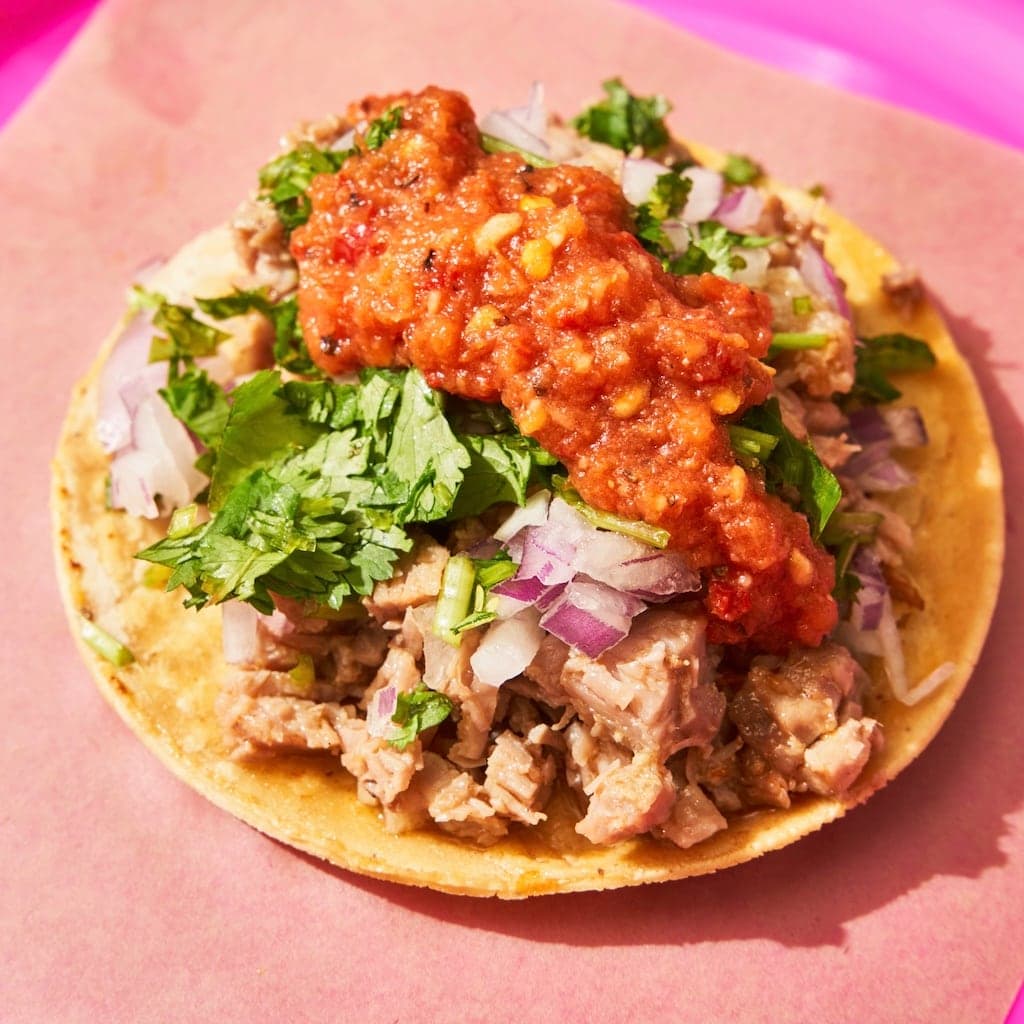 Suadero Taco at Taqueria Ramirez