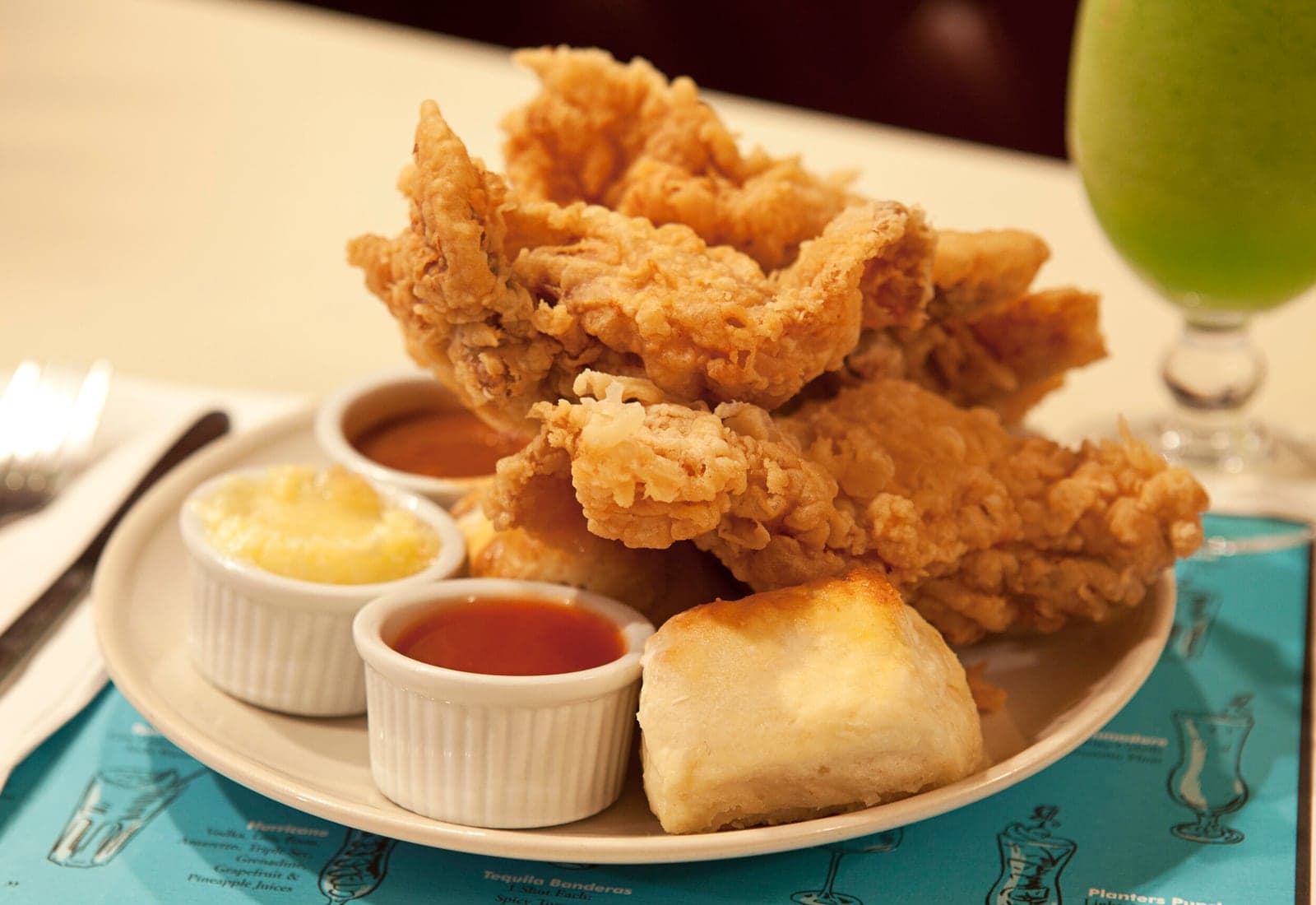 Fried Chicken Plate at The Commodore