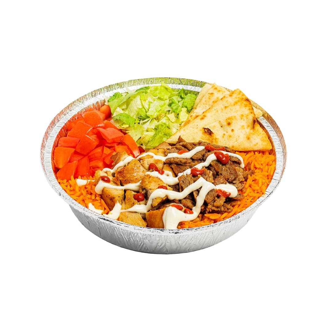 Combo Platter at The Halal Guys