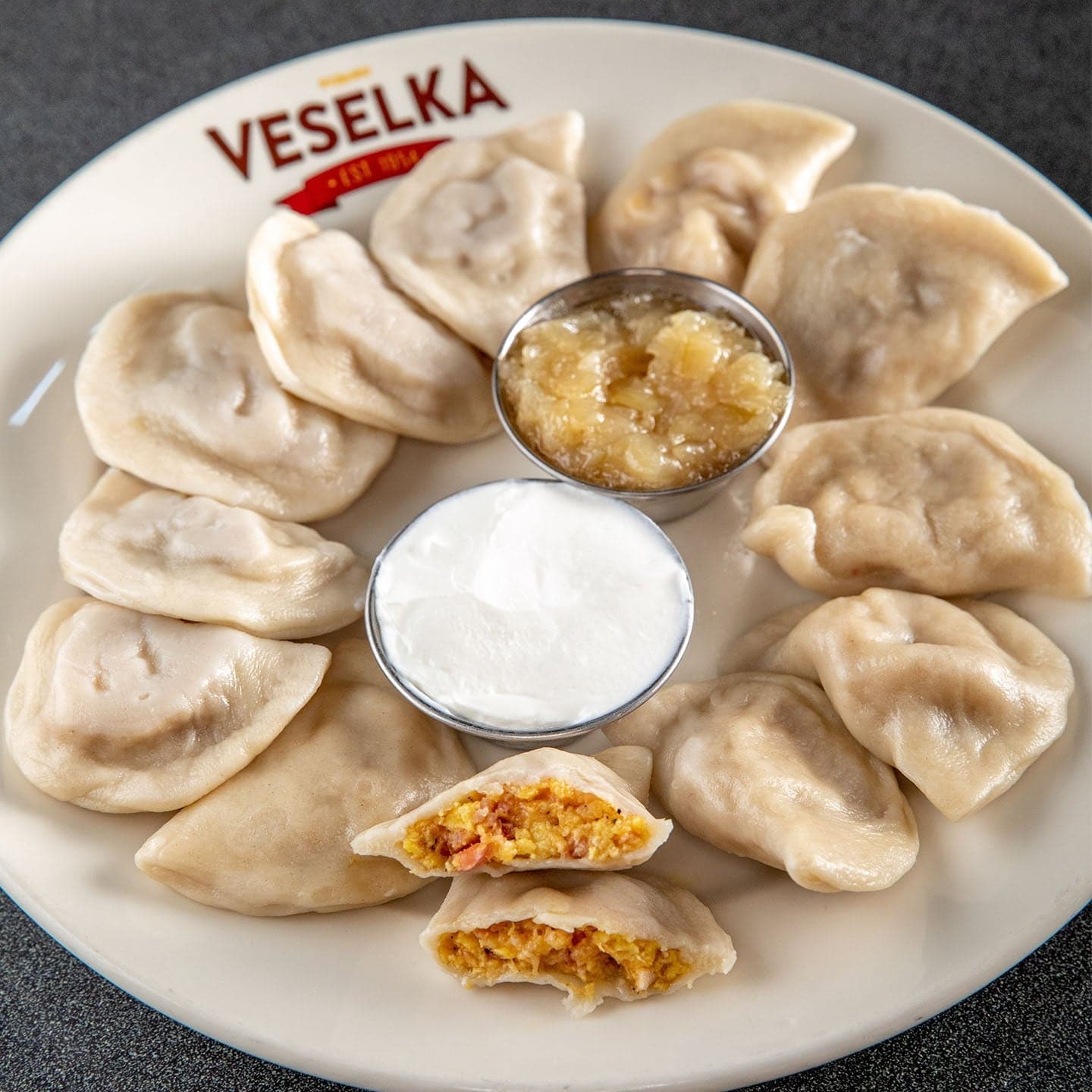 Handmade Pierogi (Varenyky) at Veselka
