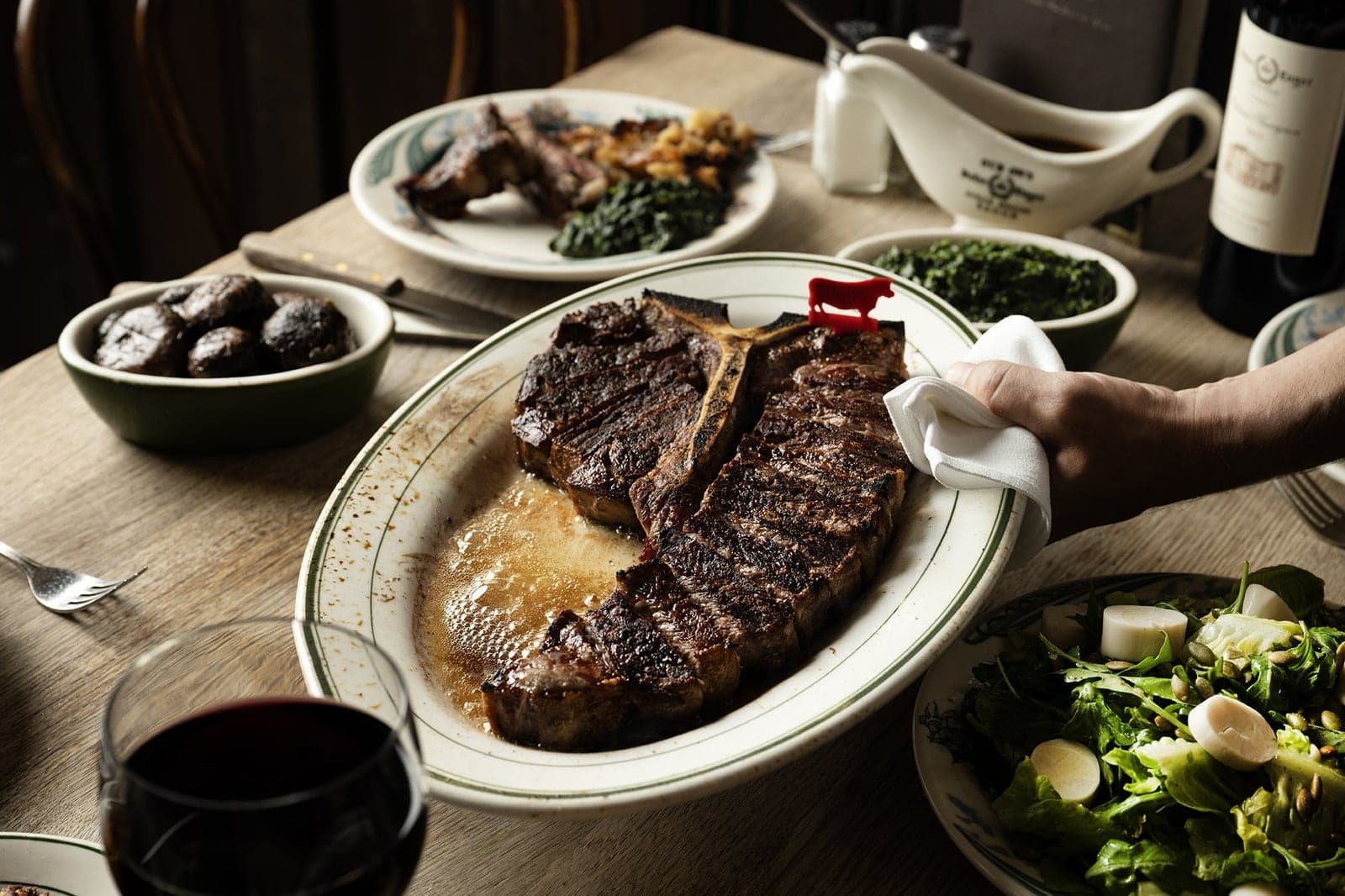 Porterhouse (Steak for Two) at Peter Luger Steak House